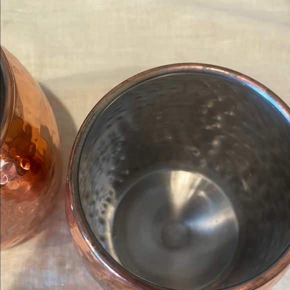 Hammered Copper Moscow Mule Mugs - Picture 4 of 5